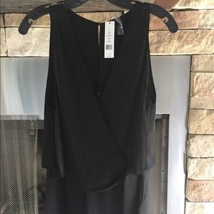 New Large Black Theory Tank Top